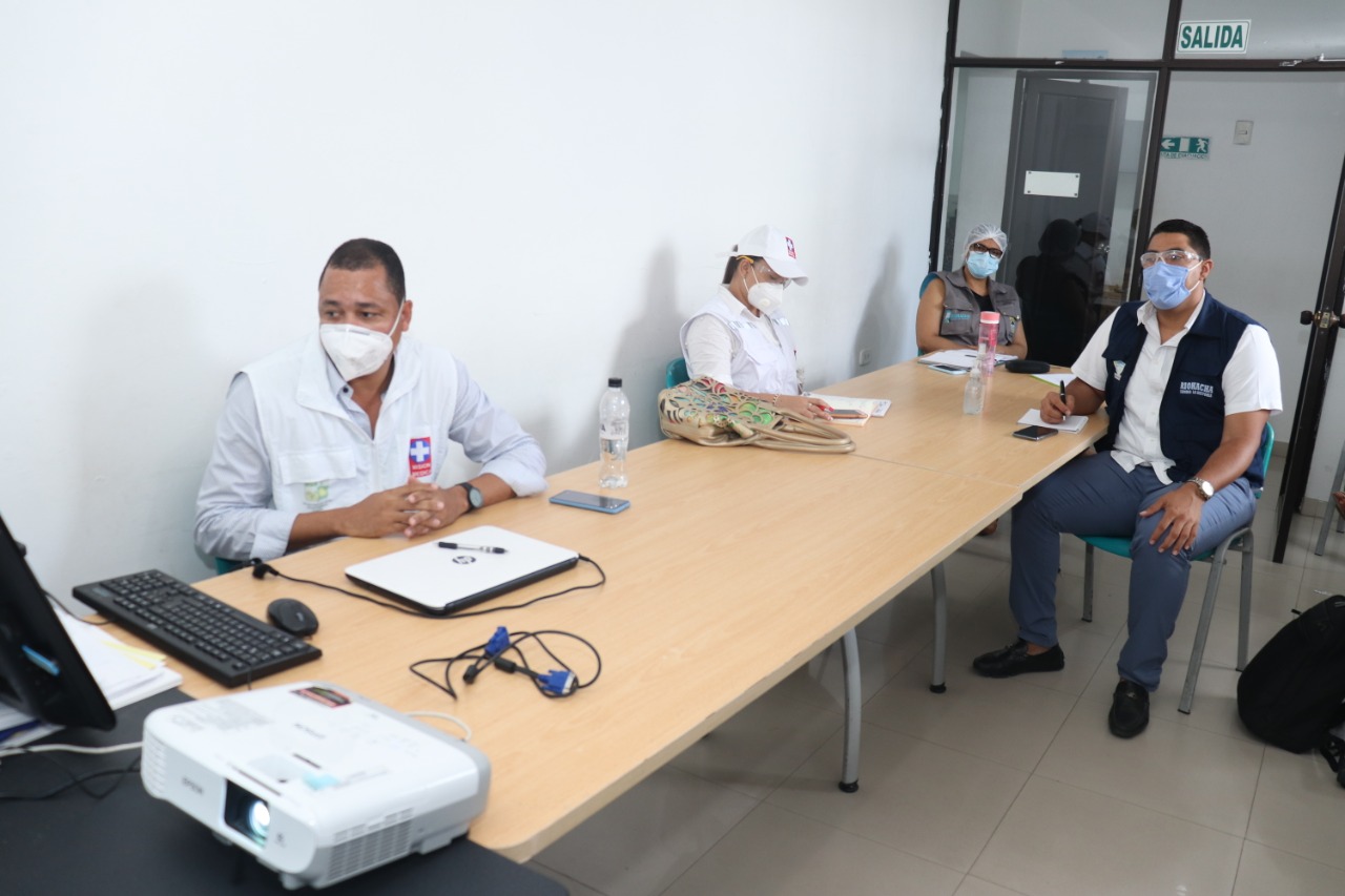 Ponen en marcha consolidación de ruta para el manejo de cadáveres confirmados de Covid-19 en Riohacha