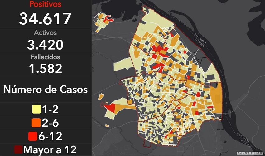 El 85,6% de los pacientes con Covid-19 en Barranquilla se han recuperado