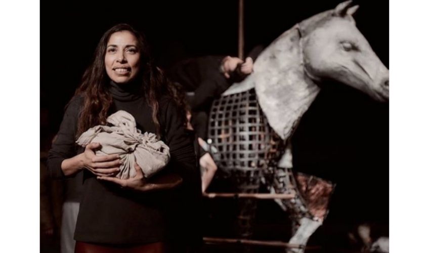 Karina Garantivá la artista guajira que demuestra su talento en los escenarios españoles