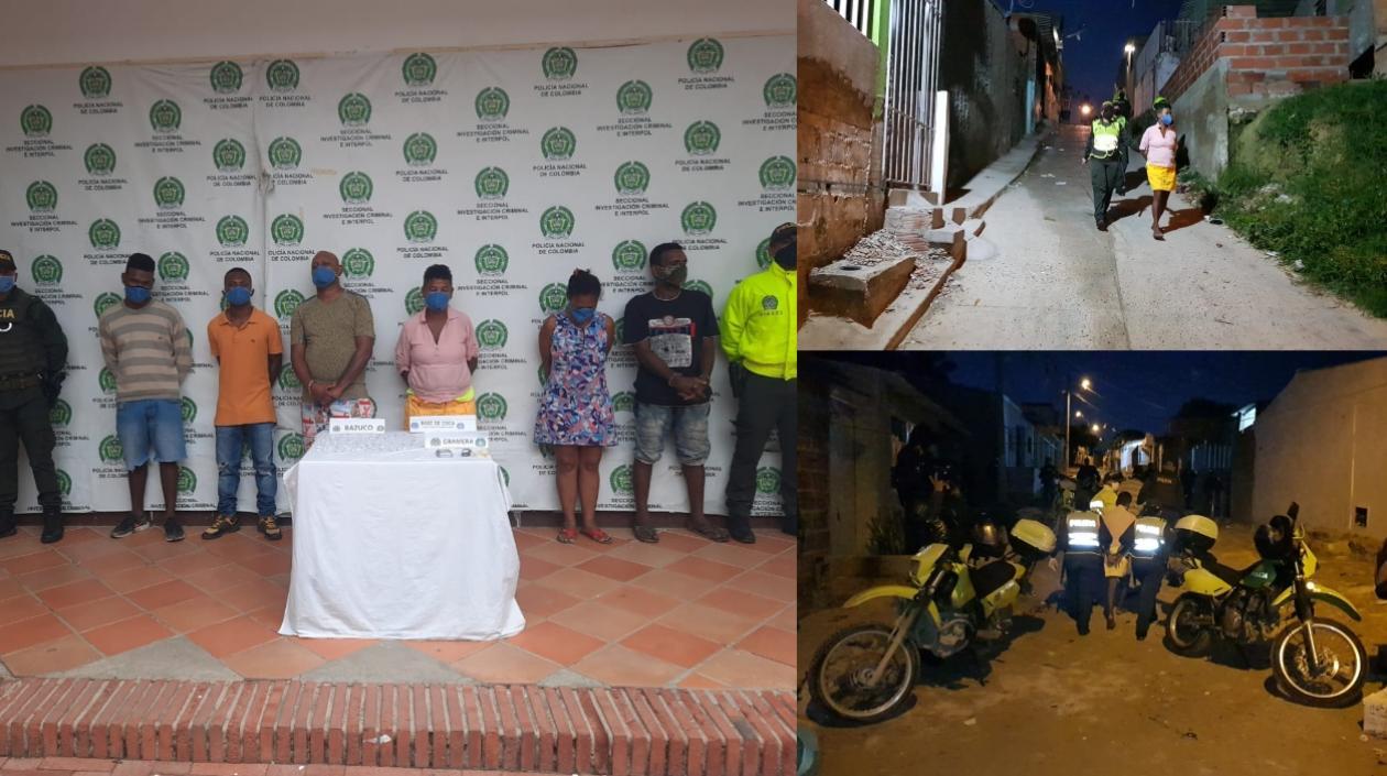 Detienen a seis integrantes de ‘Los Miranda’, sindicados de varios delitos en Cartagena