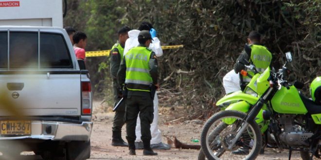 Con armas largas asesinan a dos policías en zona rural de Norosí, Bolívar