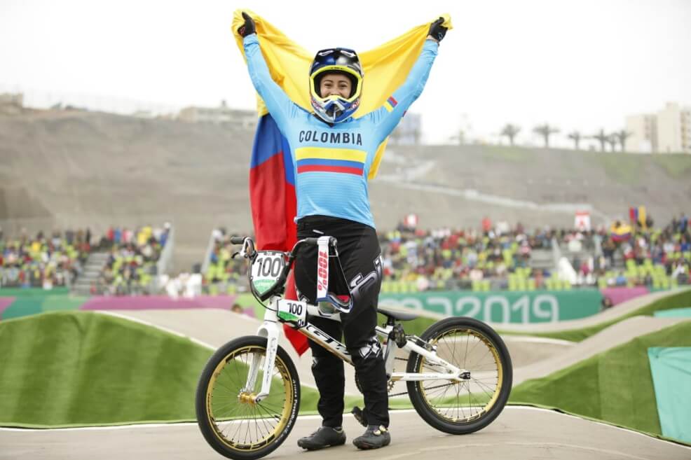 Mariana Pajón obtuvo medalla de plata en la Copa Europea de BMX