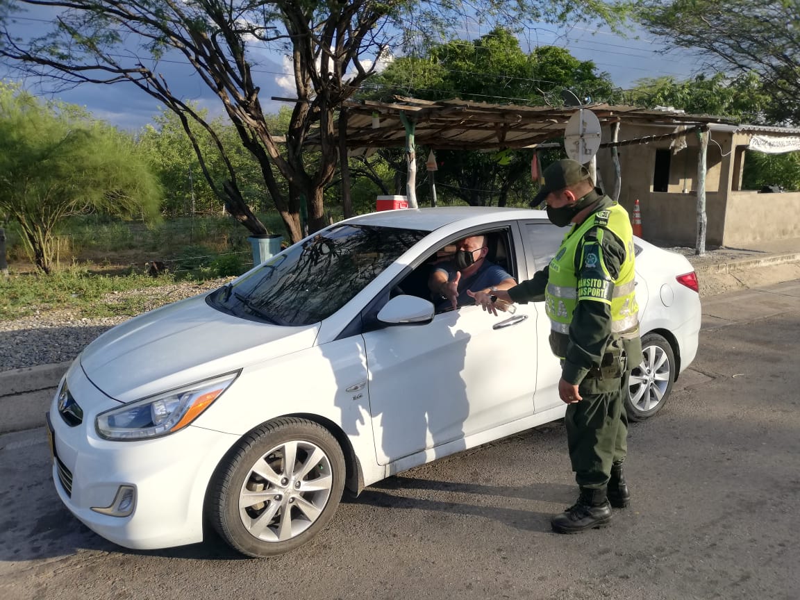 Más de 100 personas fueron capacitadas en el respeto de las normas de tránsito en La Guajira