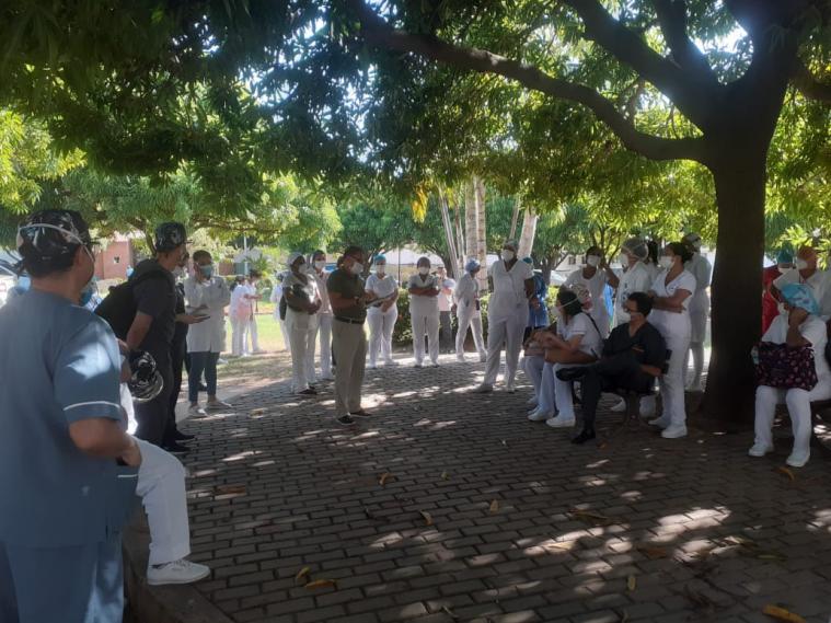 Médicos del Hospital Rosario Pumarejo de López en Valledupar iniciaron nuevo cese de actividades