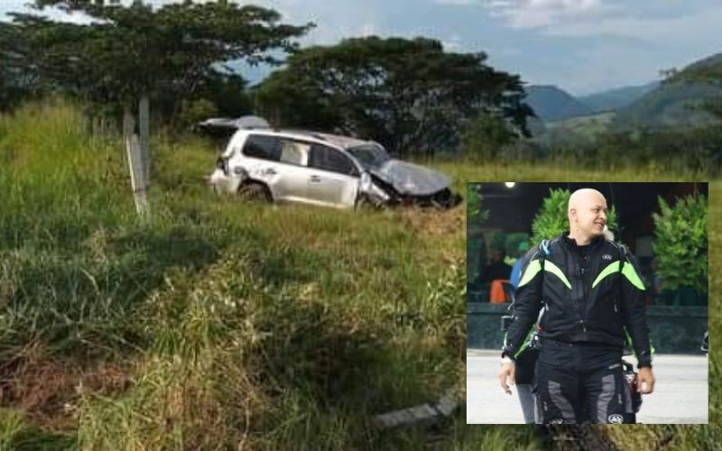 ‘El Paisa Nea’, el tuitero que murió arrollado por un vehículo entre  Manizales y Medellín