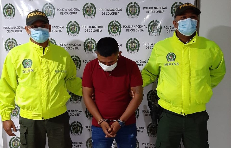 Asegurado alias Cabeza de Ponche, presunto cabecilla de la banda de fleteros ‘Los Roberts’ en Sucre