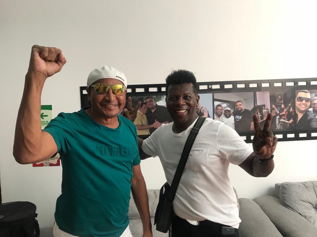 Víctor Reyes trabaja con Farid Ortiz en nuevos temas musicales