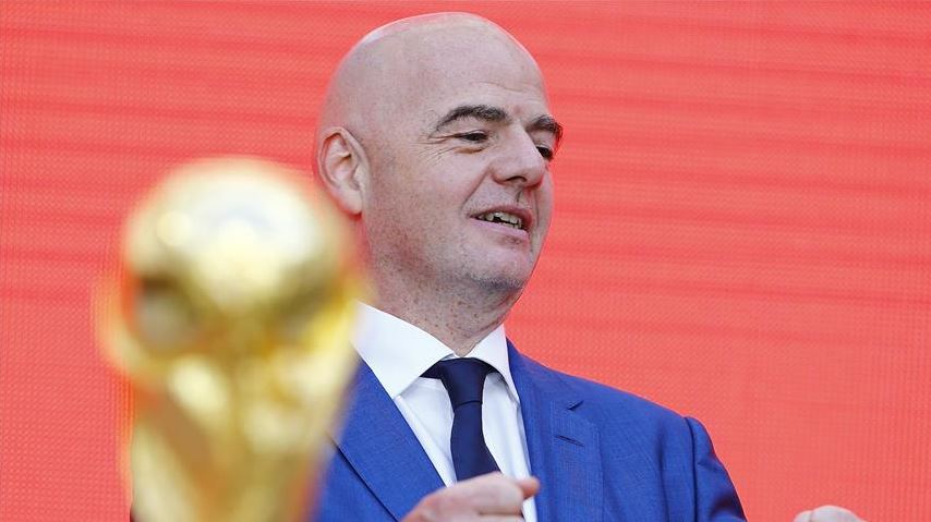Presidente de la FIFA, Gianni Infantino, tiene coronavirus