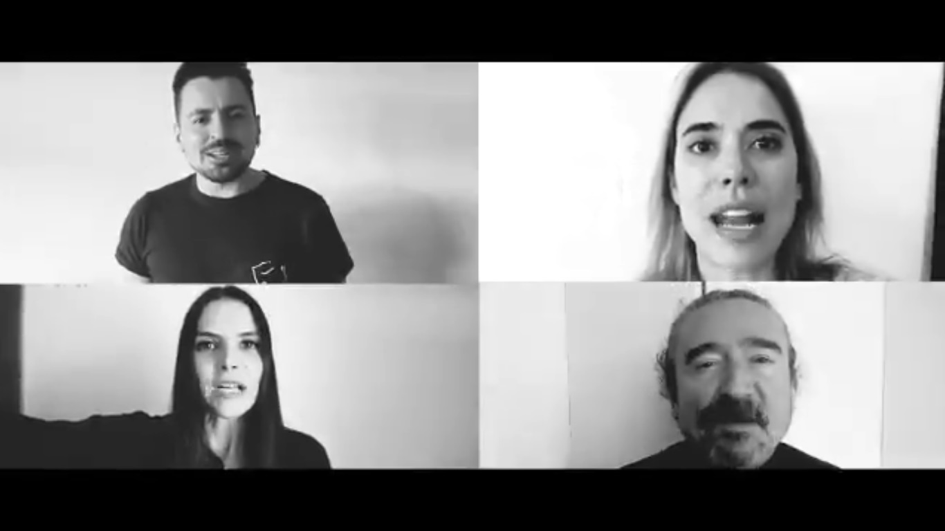 Actores protestan contra operadores de TV paga. Reclaman pago de remuneración