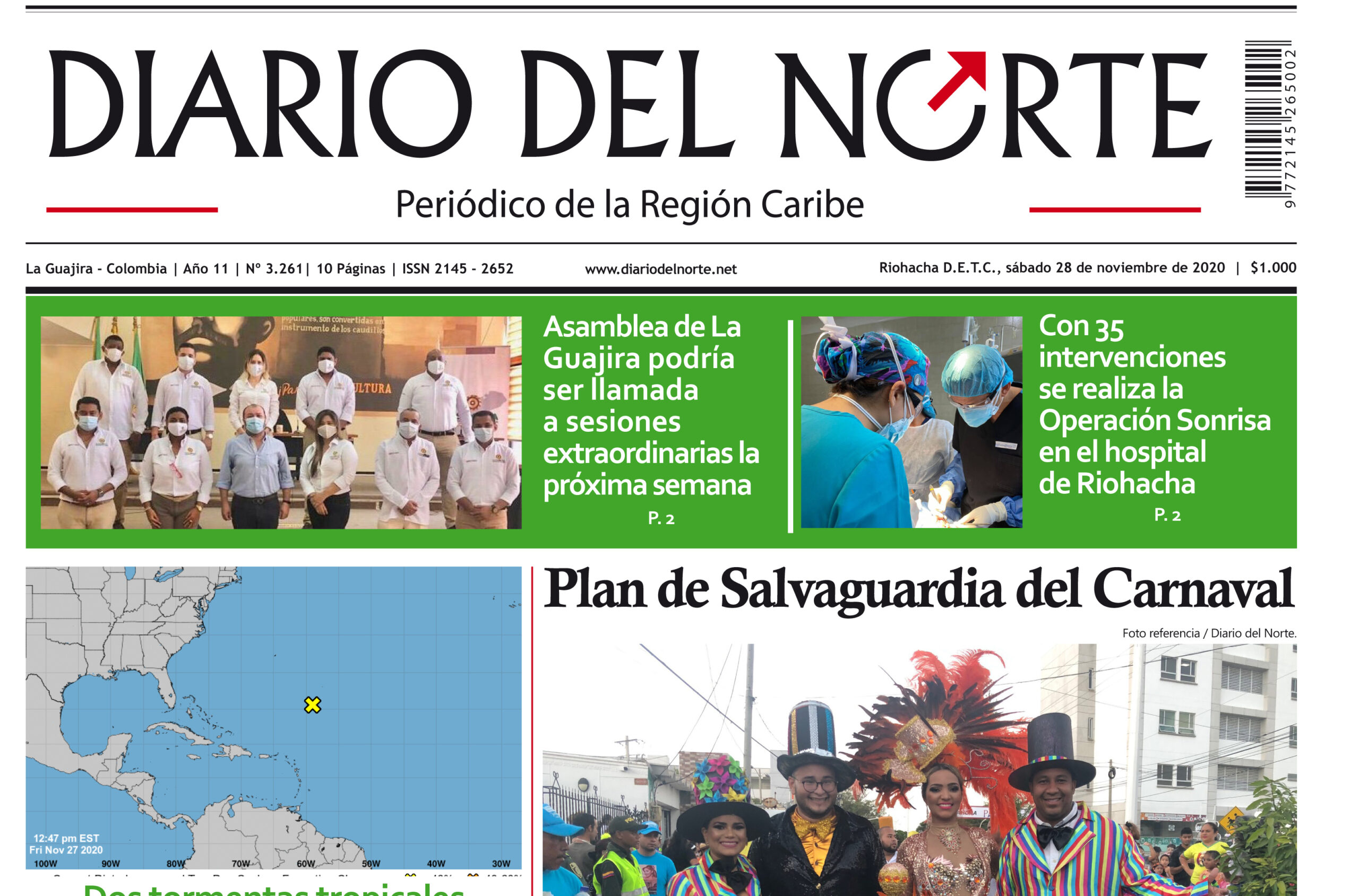 Edición 28 de noviembre, 2020