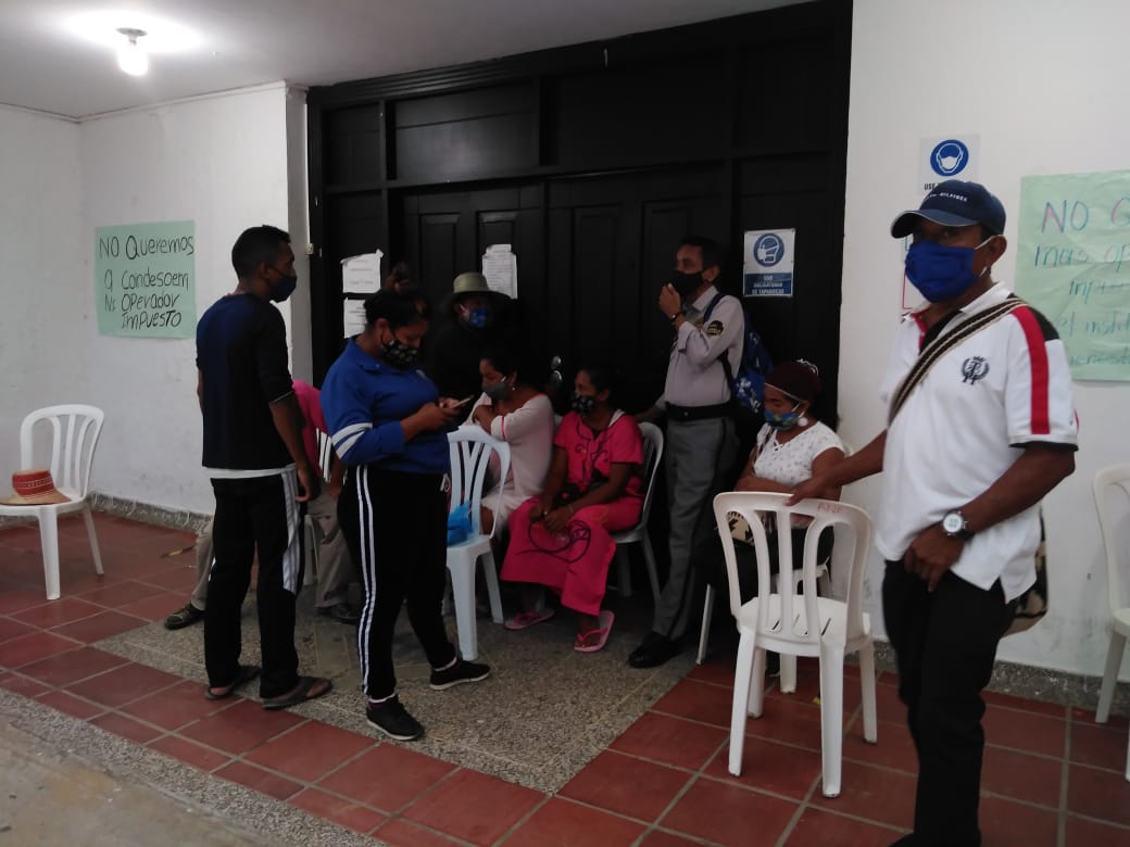 Indígenas wayuú se tomaron sede del Icbf en Riohacha