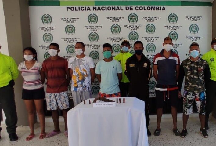 Judicializados siete presuntos integrantes de los ‘Los Apóstoles’, banda dedicada al hurto en Valledupar y El Copey