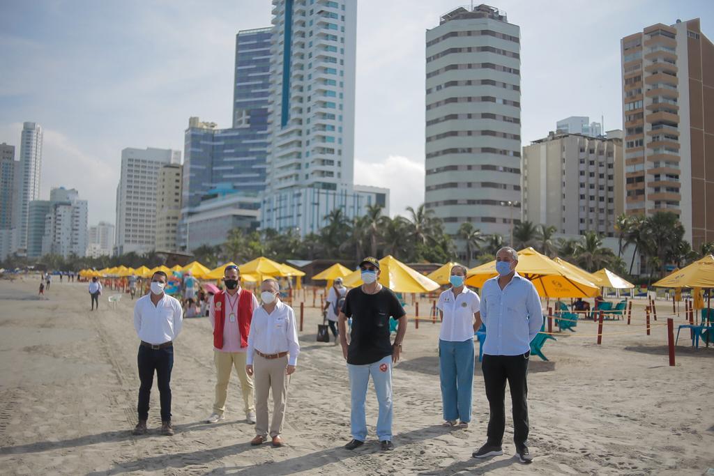 40.000 kilos de plástico reciclado se utilizaron en las playas de Cartagena