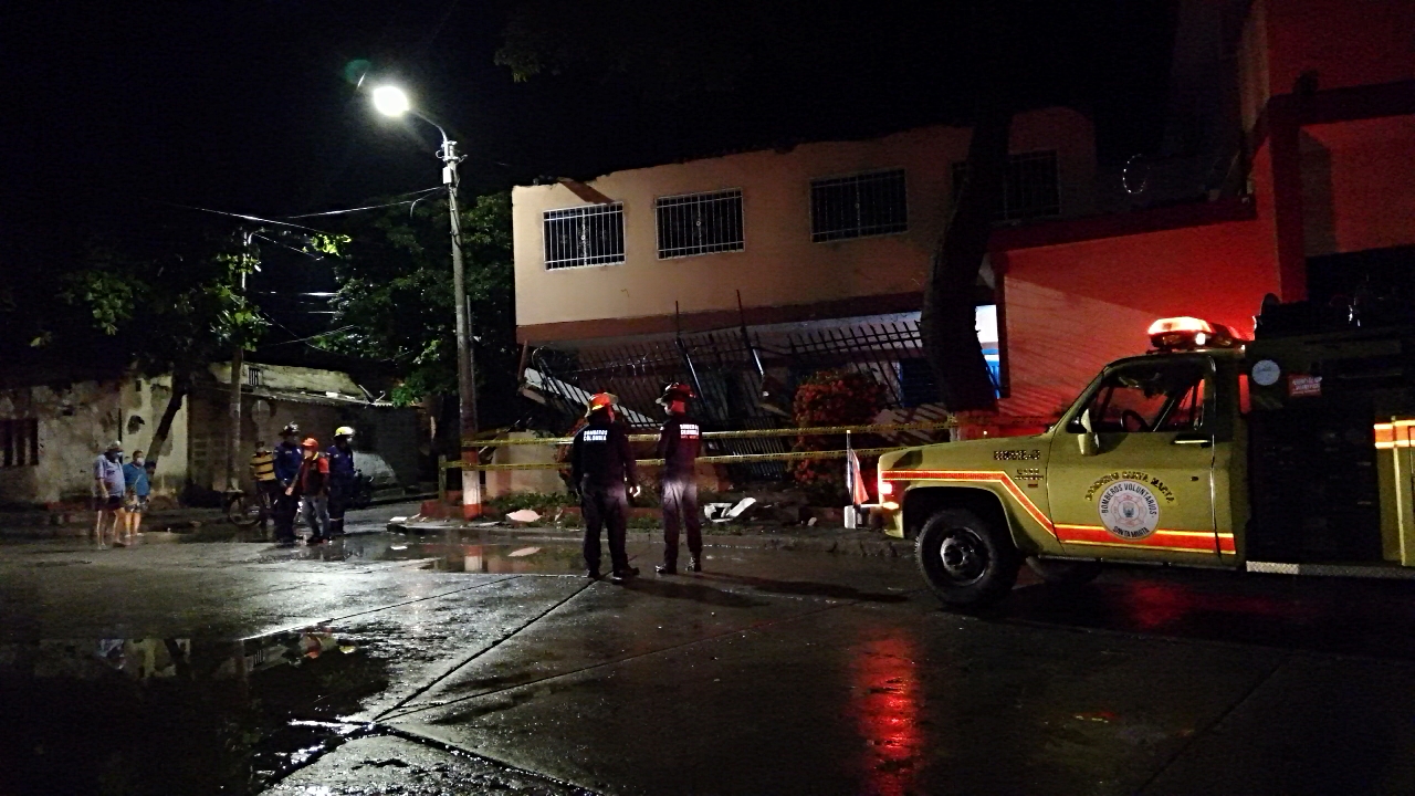 Ogricc inspeccionó colapso de institución educativa en Los Almendros en Santa Marta