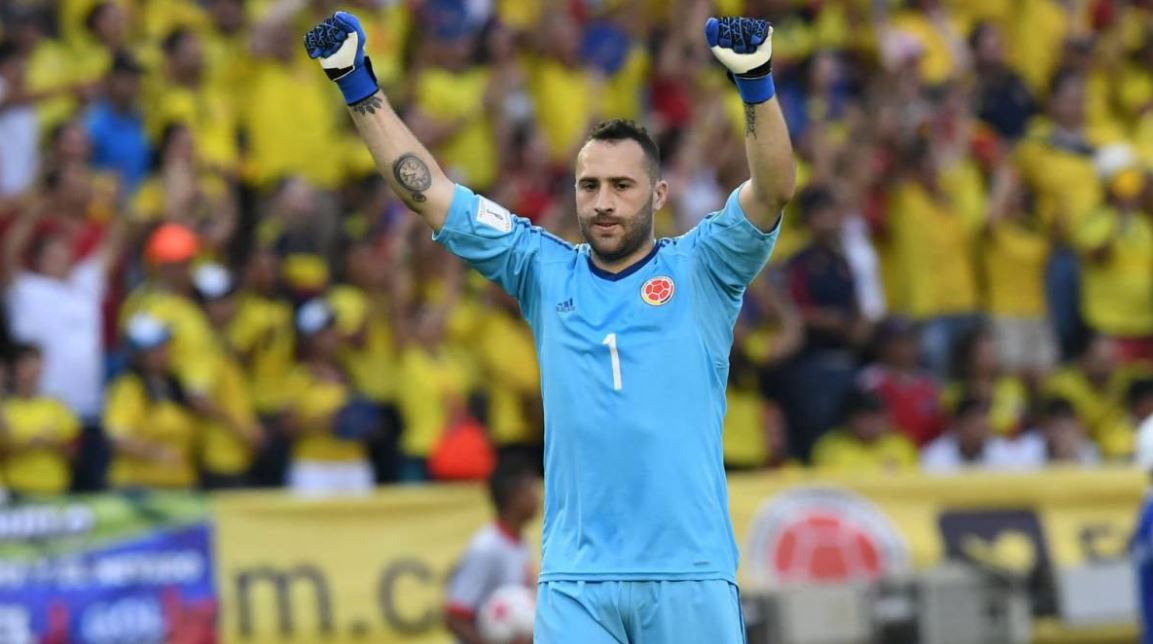 David Ospina es duda para juego de Colombia ante Uruguay