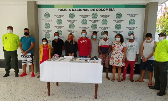 Envían a la cárcel a 10 presuntos integrantes de la banda ‘El Combo del Indio’: delinquían en el Cesar