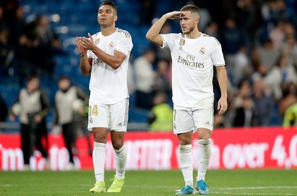 Hazard y Casemiro dieron positivo para coronavirus en Real Madrid