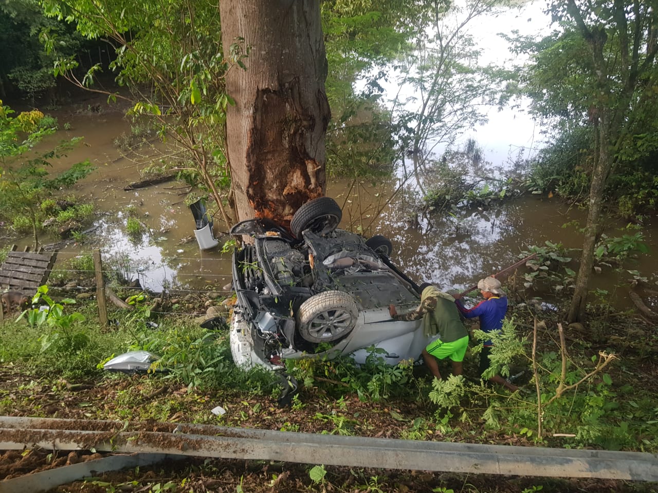 «Venía a alta velocidad y se salió de la vía»: testigo del accidente donde falleció Romualdo Brito