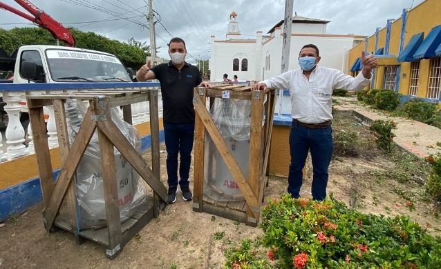 Cerrejón dona transformadores de energía eléctrica a Fonseca y Hatonuevo