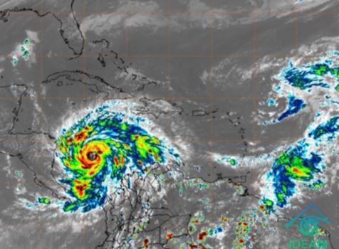 Huracán Iota sigue su marcha hacia San Andrés y Providencia. Podría fortalecerse a categoría 4