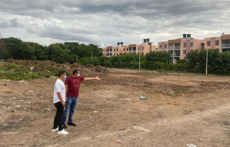 Intervienen lotes invadidos de basura en Valledupar