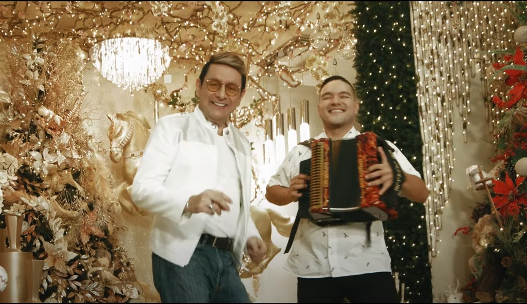 Iván Ovalle graba el video de la canción ‘Hermosa Navidad’