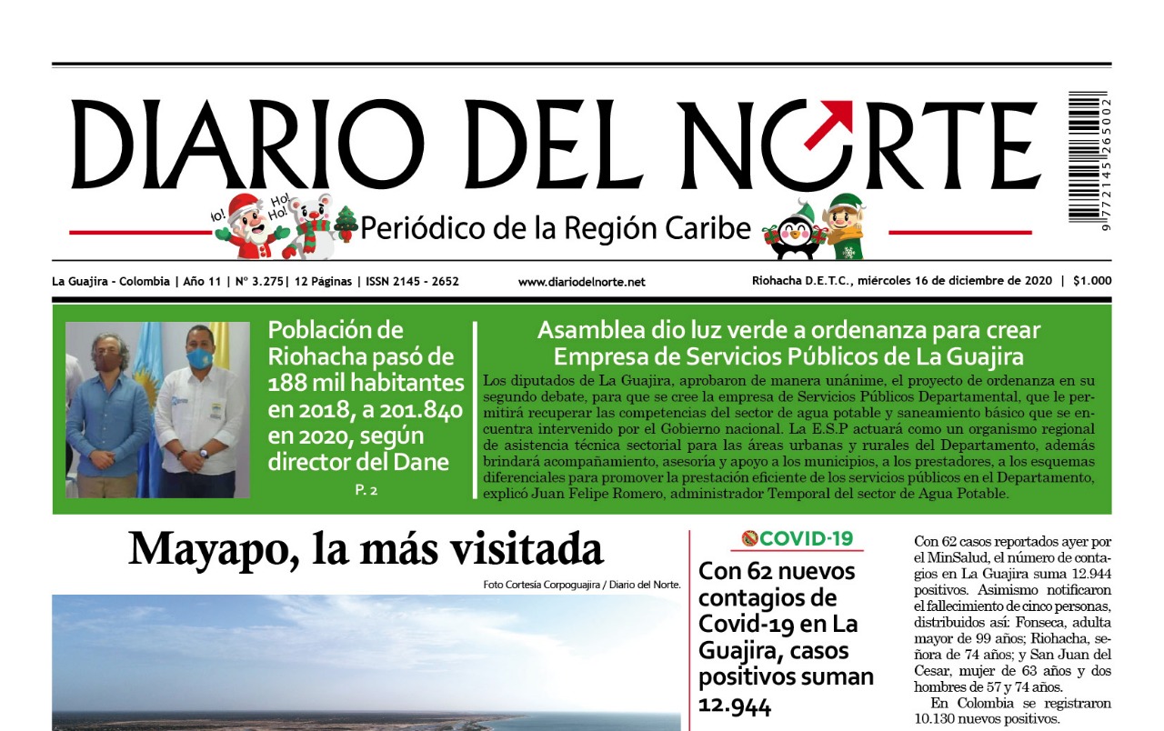 Edición 16 de diciembre, 2020