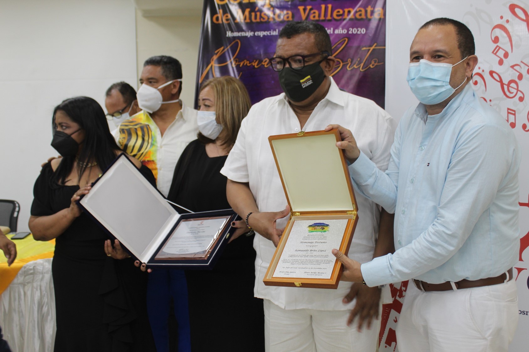 Fundación Nacional de Compositores, Alcaldía y Sayco realizaron homenaje póstumo a Romualdo Brito