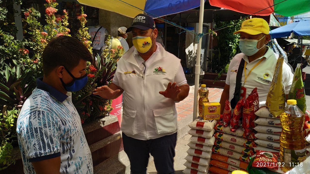 Adelantan intervenciones para recuperar y organizar el espacio público de Maicao