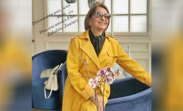Falleció Alidis Jiménez de Zabaleta, suegra de la ex señorita Colombia, Paula Andrea Betancur