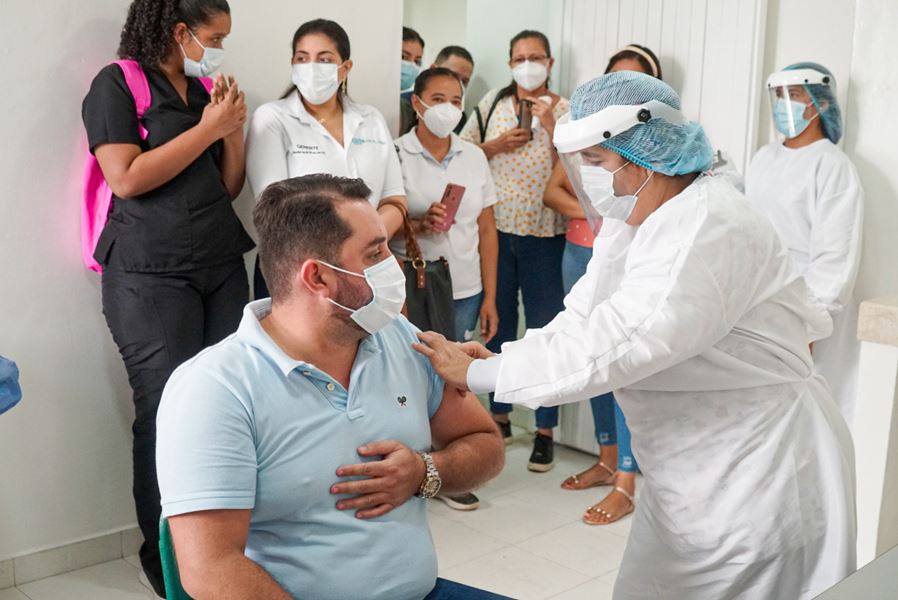 Implementan ruta de vacunación contra el Covid-19 en municipios de Sucre