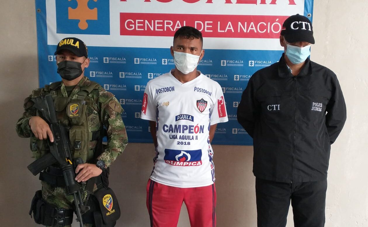 CTI de la Fiscalía y Gaula Militar capturan a alias Colombia, uno de los delincuentes más buscados de La Guajira
