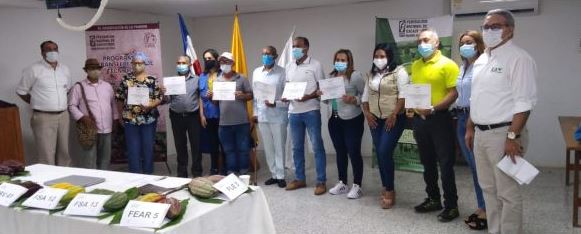 Productores de cacao y plátano del Cesar son certificados por el ICA