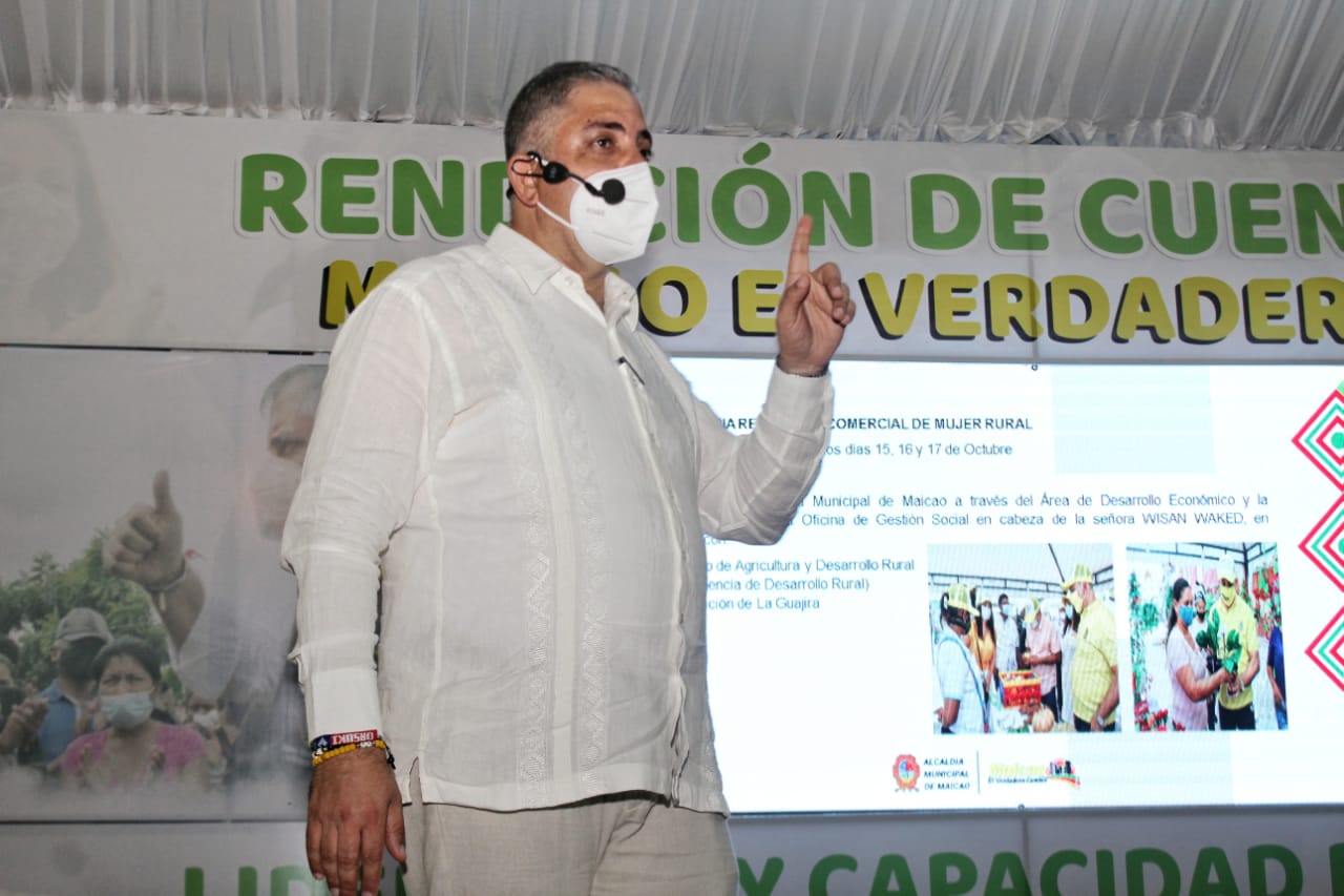 Alcalde Mohamad Dasuki rinde cuentas a la comunidad maicaera sobre resultados y avances de su primer año de mandato