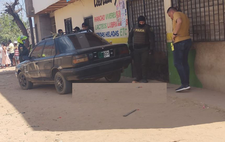 Ataque sicarial deja un muerto y un herido en una tienda de Maicao