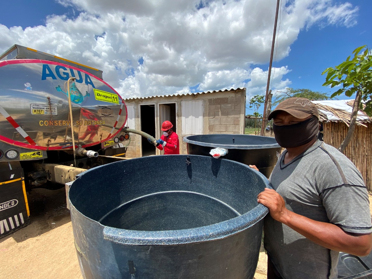 Cerrejón entregó 29 millones de litros de agua potable en 2020; y 182 millones en los últimos 7 años