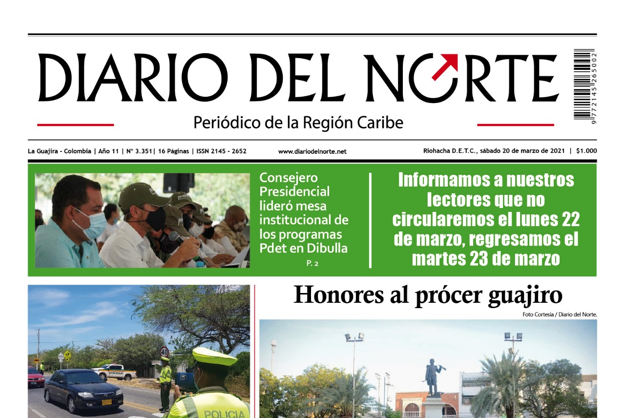 Edición 20 de marzo, 2021