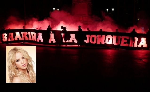 Shakira fue víctima de insultos de hinchas del PSG