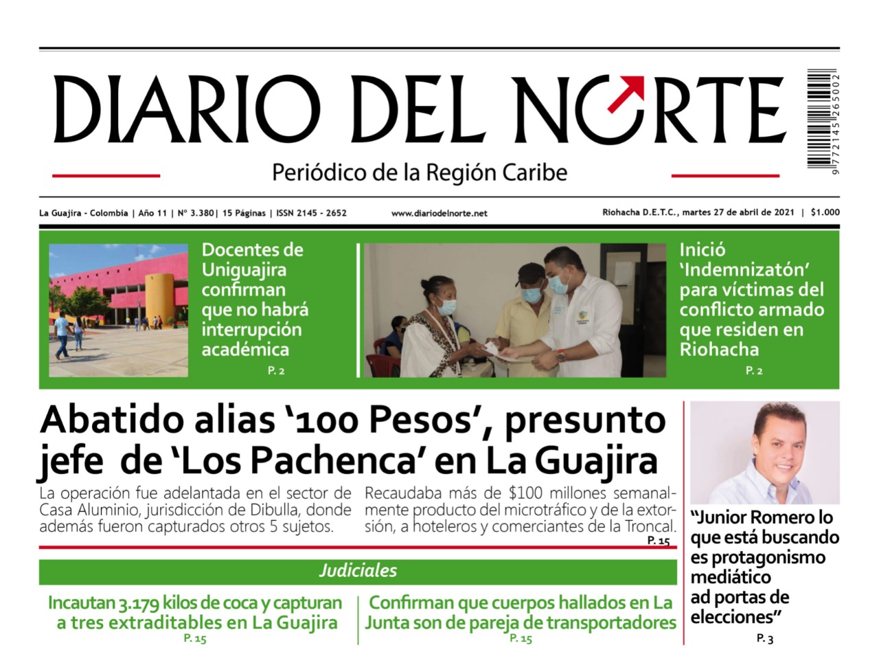 Edición 27 de abril, 2021