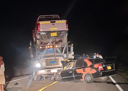 Un muerto y tres heridos deja accidente de tránsito en la vía Cuestecita – Hatonuevo