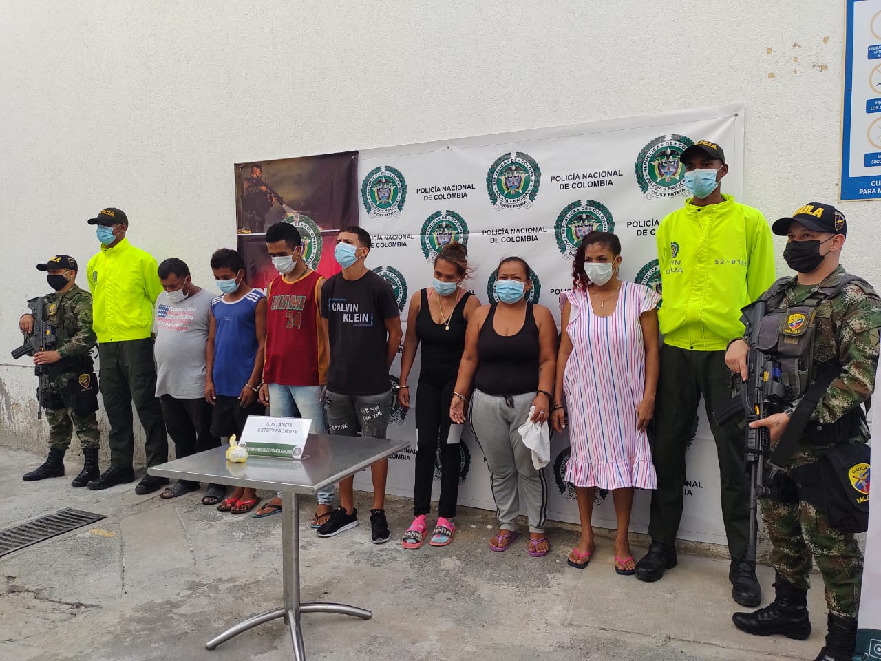 Policía desarticuló en Riohacha a la banda delincuencial La Laguna