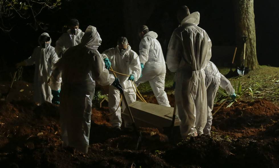 En 24 horas, Brasil registra por primera vez más de 4.000 muertos por Covid-19