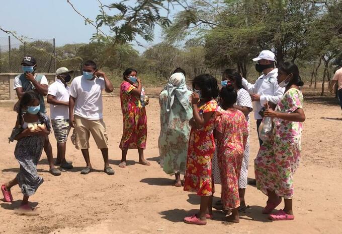 Líderes wayuú de Barrancas y Hatonuevo denuncian que el Covid-19 ha afectado la salud en sus comunidades