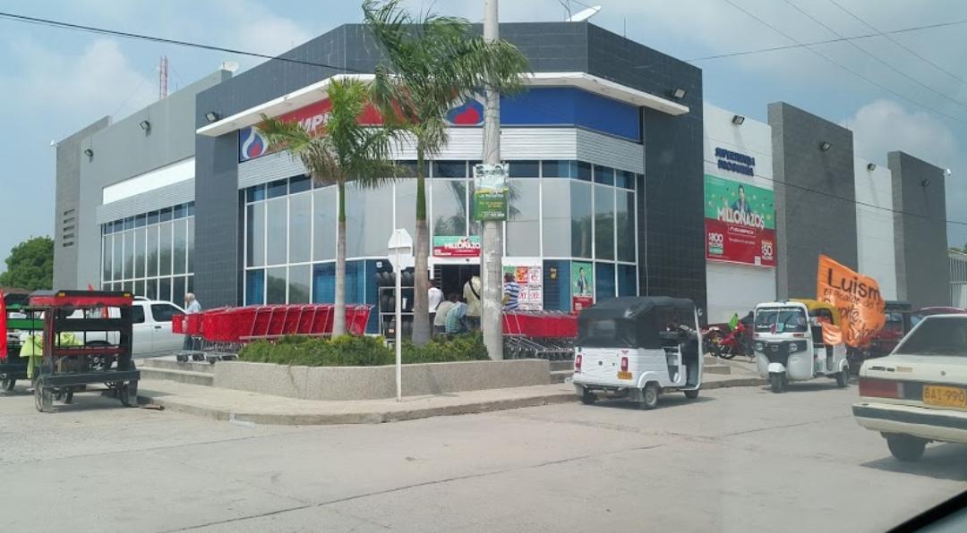 Catorce contagiados por covid 19 en Supertiendas Olímpica de San Juan del Cesar