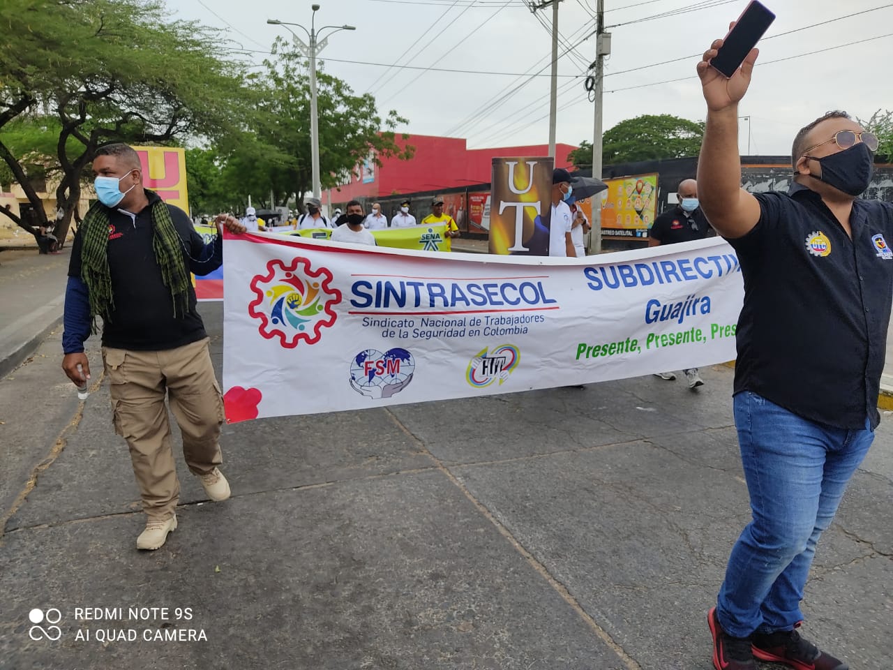 Sindicatos en La Guajira ratifican que sí tienen derecho a marchar en Riohacha, pese a fallo judicial