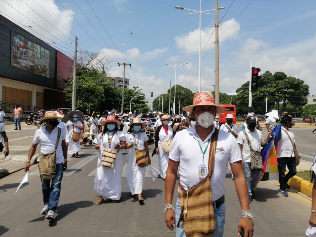 Kankuamos se mantendrán en movilizaciones del paro nacional