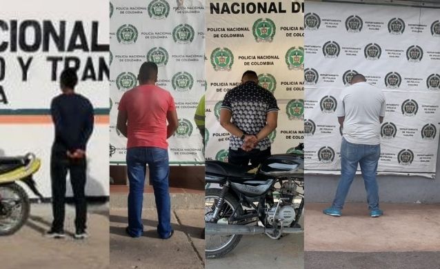 Cuatro capturados en La Guajira durante operativos del Setra