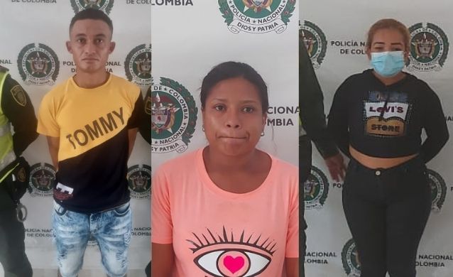 Cuatro capturados en Riohacha: por porte de armas, fuga de presos y receptación
