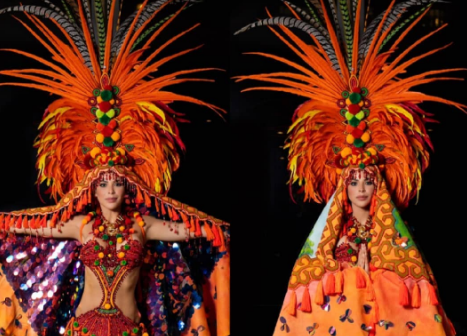 ‘Diosa Wayuú’, el traje típico que lució la Señorita Colombia en Miss Universo