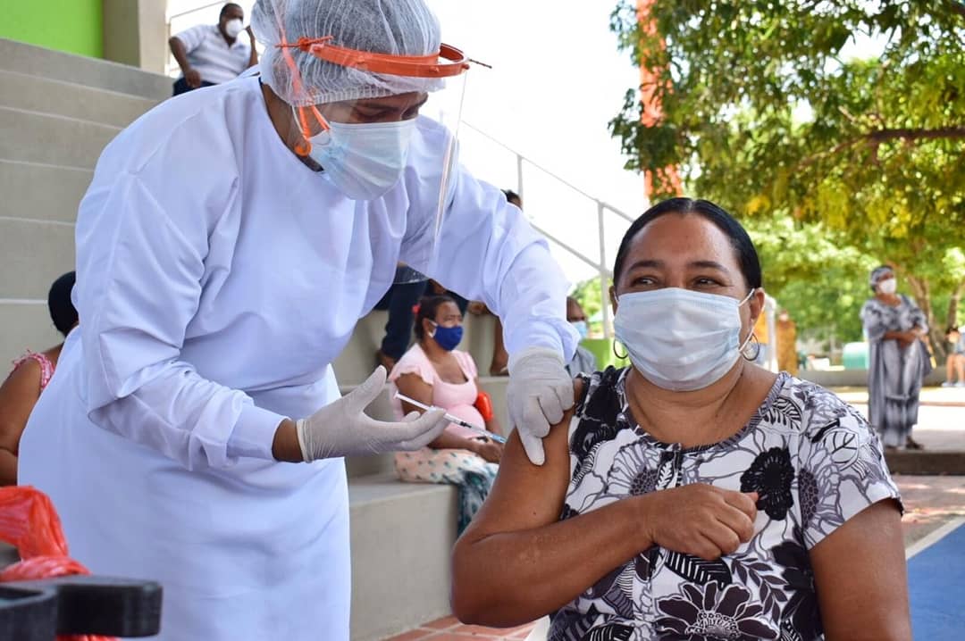 En Barrancas se realizó jornada de vacunación contra el Covid-19